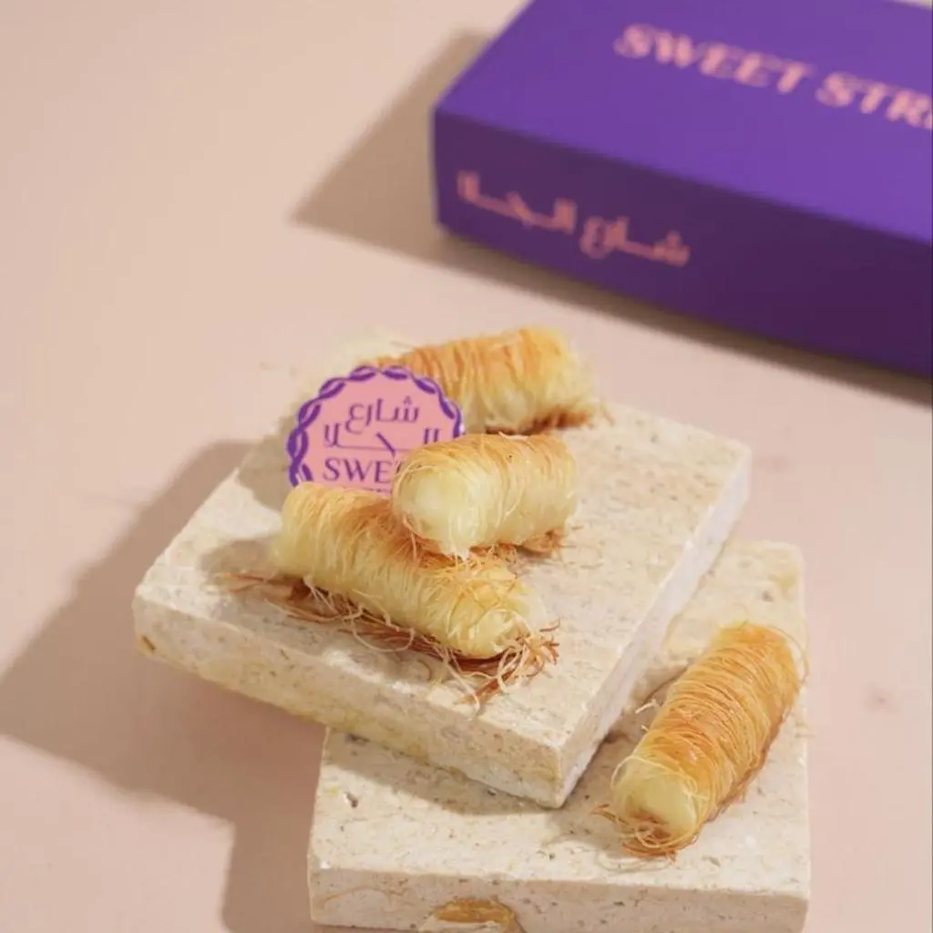 Cheese Kunafa Roll